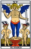 tarot de marsella O diabo