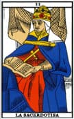 tarot de marsella The Priestess